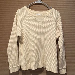North Face creamy and cozy Sweater